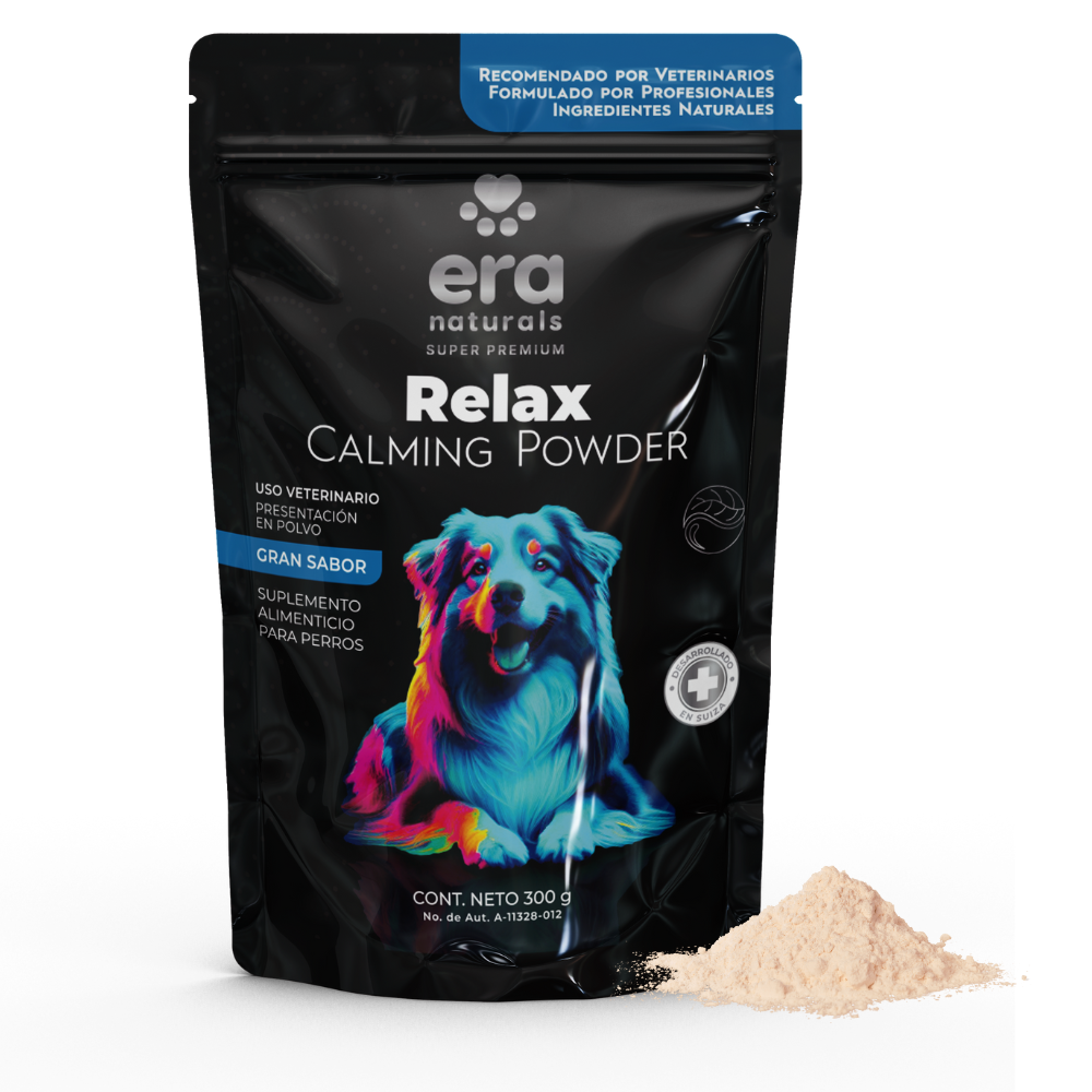 Suplemento para Perros Era Naturals Tranquilizante - Relax Calming Powder 300 Gr Suplemento para Perros Era Naturals Tranquilizante - Relax Calming Powder 300 Gr